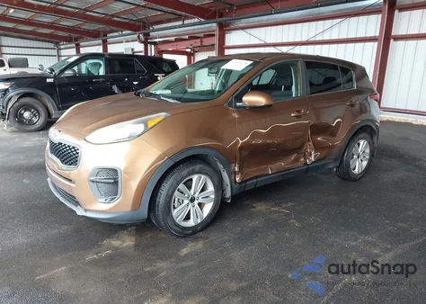 2018 Kia Sportage Lx from USA, damaged, VIN KNDPM3AC5J7343246